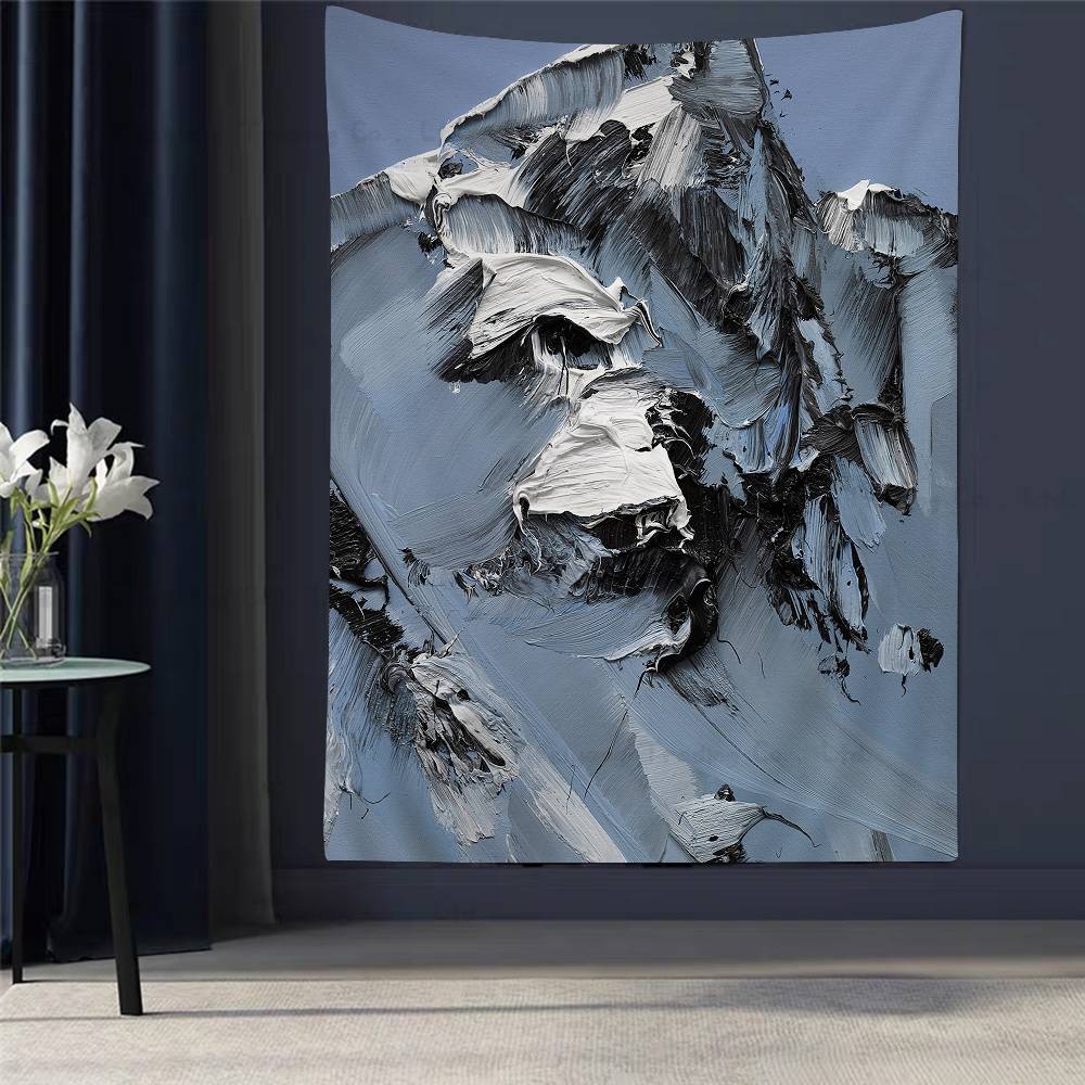 Conrad Jon Snow Mountain Artist Hippie Wall Hanging Tapestries Art Science Fiction Room Home Decor Kawaii Room Decor