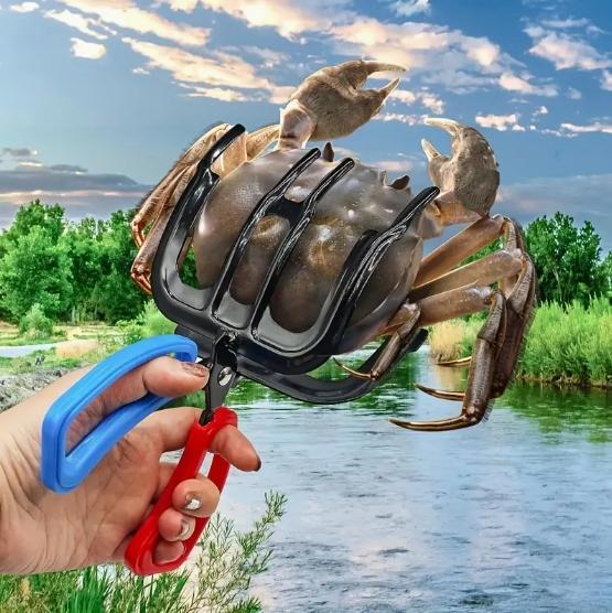 Fish Gripper Pliers with 2 Claws Fishing Catching Fishing Tools
