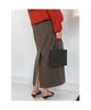 Diaepeocheo Classic H Line Skirt Brown (Ta6227A02D)