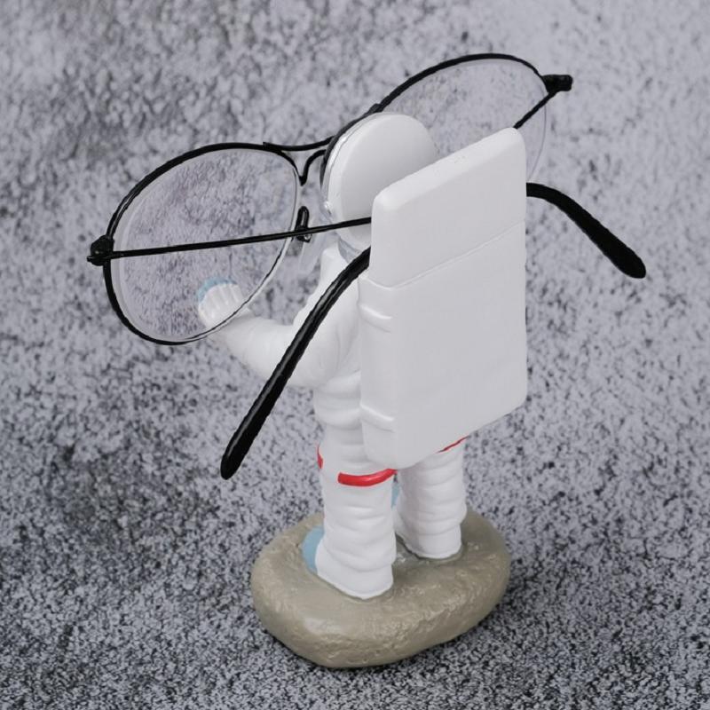 Ständer Astronaut Mehrzweck Halterung Handy / Brille / IPAD / Stift Astronautenfigur Brillenständer Heim Schreibtisch Dekoration