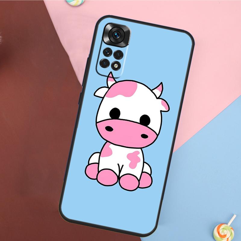 Cartoon Cute Cow Spots Cover For Xiaomi Redmi Note 14 13 Pro 12 11 9 10 9S 10S 11S 12S Redmi 14C 10C 12C 13C Case