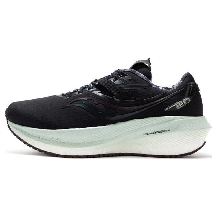 Saucony Women s Triumph 20 Runshield Black Teal Running Shoes S10804-01 37