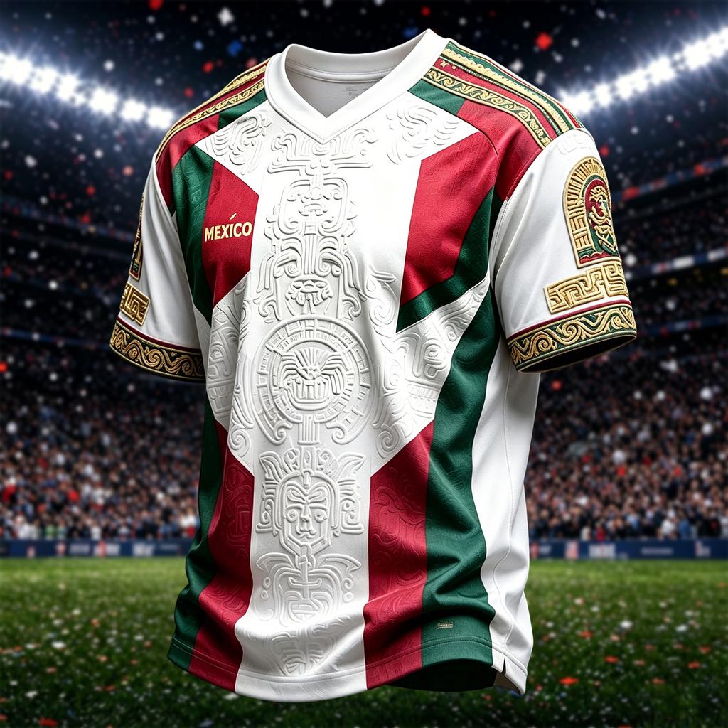 Men's Casual Short Sleeve Tee with Mexico Graphic Print, Lightweight and Breathable Neck for Summer