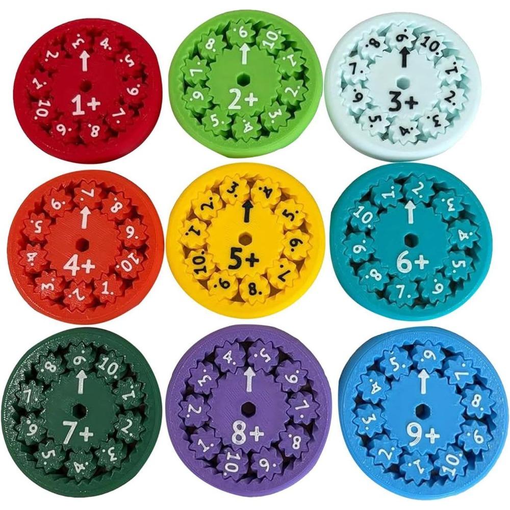 Nové výukové otočné hračky Creative Math Fidget Spinners pro výuku aritmetiky