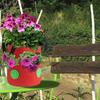 1Pc Hanging Planting Bag Strawberry, Tomato Hanging Planting Bag Vertical Garden Strawberry Planting Pot