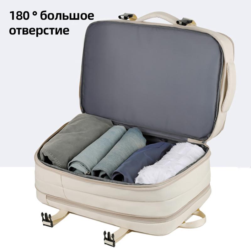 2025 New Waterproof Travel Backpack Large-Capacity Multi-Functional USB Computer Business Bag Macaron Backpack Lightweight Expandable Schoolbag