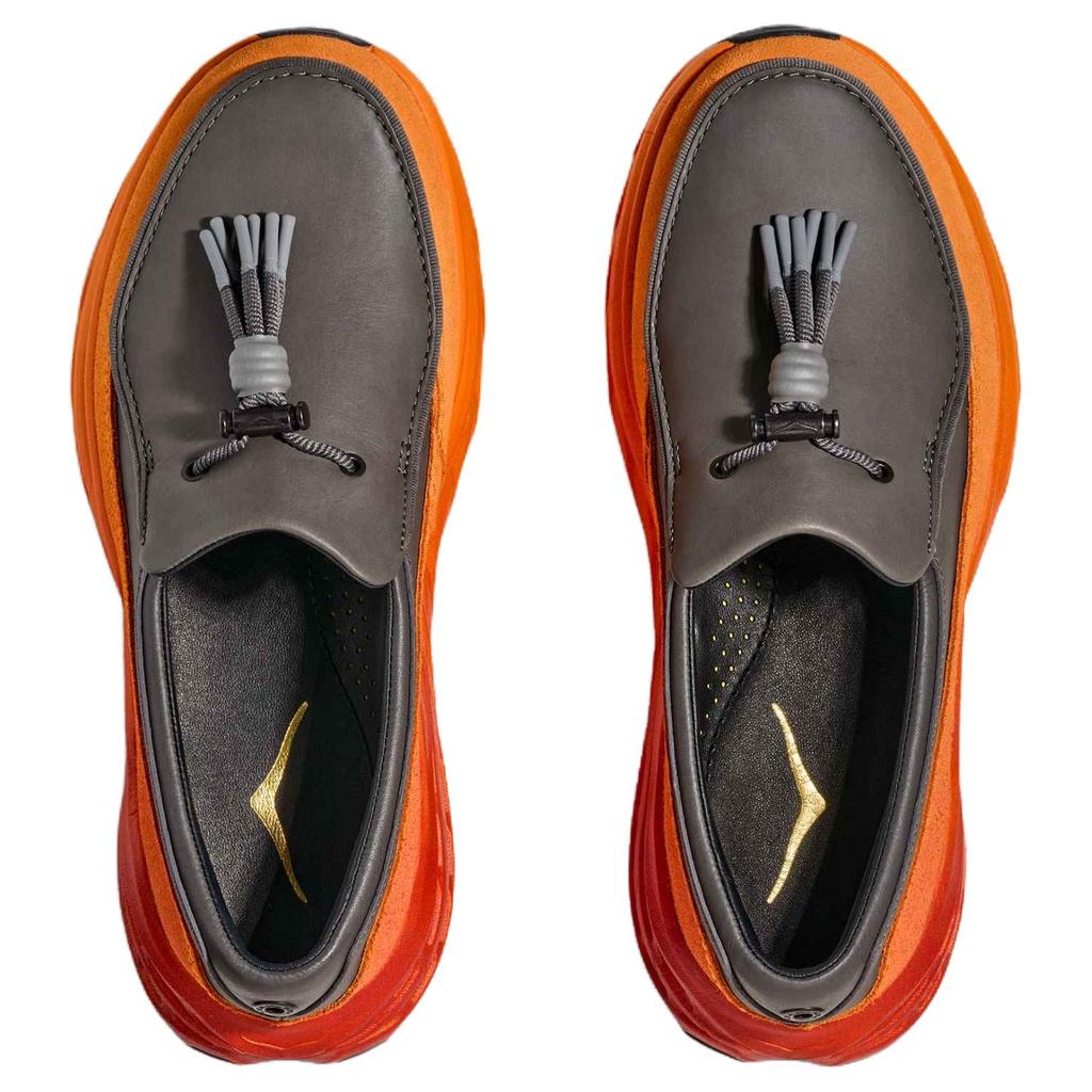 HOKA Speed Loafer Asphalt Ember Unisex Sneakers Grey 1162170-APHL