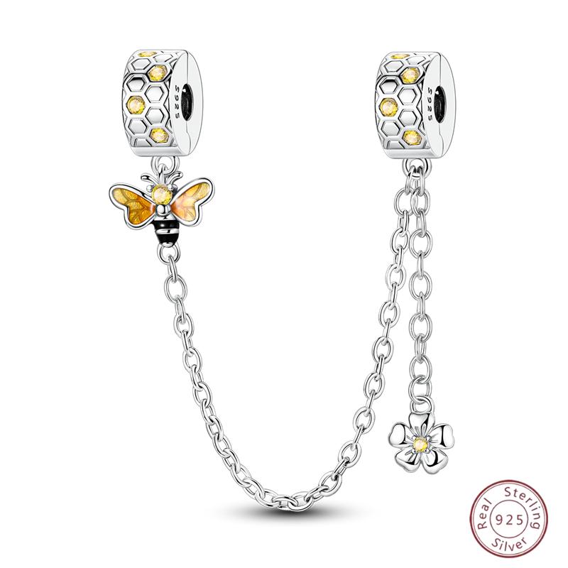 Copper Firefly Cute Cats And Dogs Beaded Pendant Suitable For Original Charms Bracelet Diy Exquisite Women Jewelry