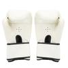 Adult Breathable Boxing Gloves Punching Bag Kickboxing MMA Training Gloves White