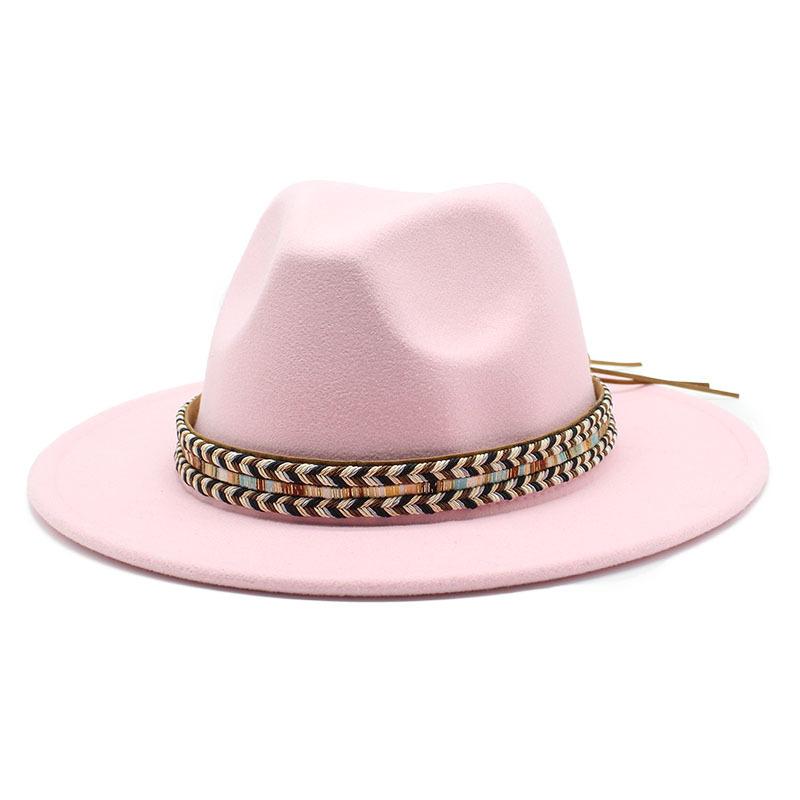 Pălărie Fedora din pâslă de iarnă pentru femei, 59-61 cm, mărime mare, Trilby, pălării de jazz, șapcă pentru petrecere, nuntă, biserică, chapeau femme