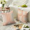 Classic Marble Texture Cushion Cover Natural Linen Organic Fabric DoubleSided Printing Sofa Home Decor Gift Pillow Case
