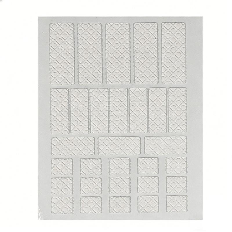 Adesivos Laterais de Silicone para Mouse DIY Antiderrapantes Resistentes ao Suor Para Longas Horas de Trabalho no Computador e Jogos