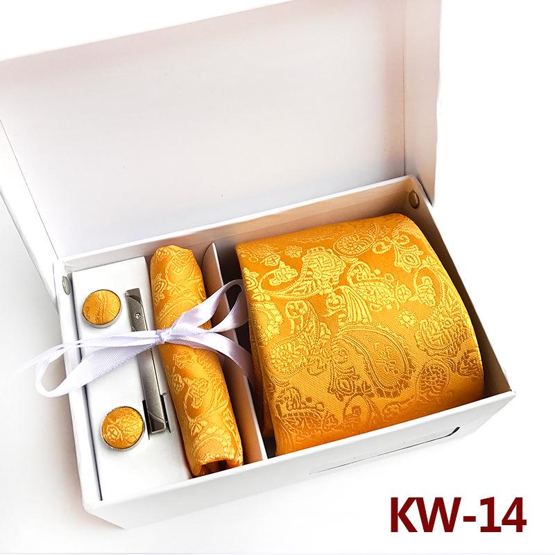 Men's Formal Tie Gift Box Set - 6 Pieces