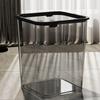Beiyipin Transparent Lidless Trash Can