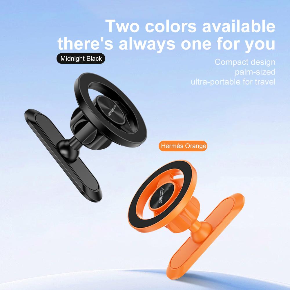 Mobile Phone Strong Magnet Holder for iPhone Gym Adjustable 360° Rotation Stand Double-sided Magnetic Suction Anti-shake Bracket