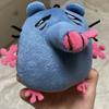 New Recordable Blue Mouse Plush Doll Keychain Stuffed Animals Doll Bag Pendant Car Key Ring School Bag Decoration