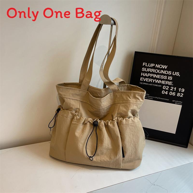 Canvas Tote Bag For Women With Zipper Closure And Inner Pouch For Daily Use