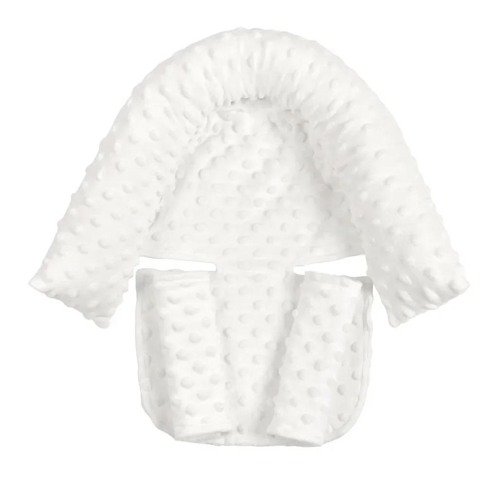 Non-Toxic Baby Car Safety Soft Sleeping Head Support Pillow With Matching Seat Belt Strap Covers Baby Carseat Neck Protection Headrest