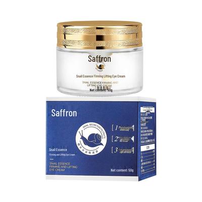 Shafanman Crème Contour des Yeux Raffermissante & Liftante Anti-Rides à l'Essence d'Escargot - Hydratante, Moisturisante Texture Extensible.