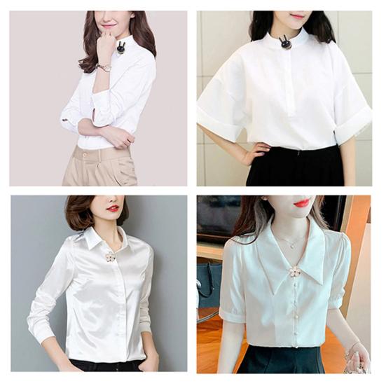 5 Pcs Chain Button Pins Cardigan Closure Fastener No Sewing Detachable Decorative Buttons for Sweaters Cardigans
