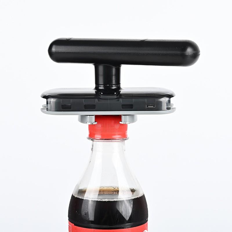

Effortless Bottle Opening Tools Can Opener, Bottle Opener, Glass Can Opener, Bottle Unfolding Tools, Bottle Screw-Off Tools. One Size чорний