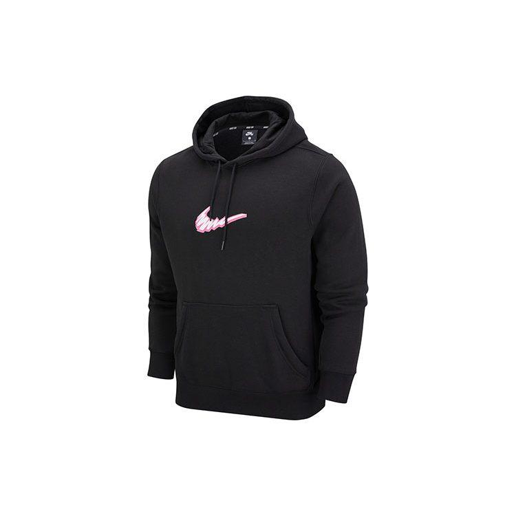Nike Sweatshirts Men's Black Hooded Thickened Regular DM6479-010