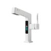 Digital Display Pull-Out Hot & Cold Basin Faucet