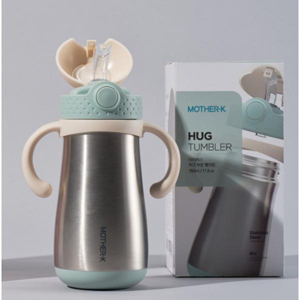 Mother K Hug Straw Refill Straw Type 2P Set, Transparent, 2 Pieces