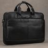Best Quality Genuine Leather Briefcase Crossbody Messenger Bag Business Laptop Bag Offical Daily Shoulder Bag 15.6 16 17 Inch