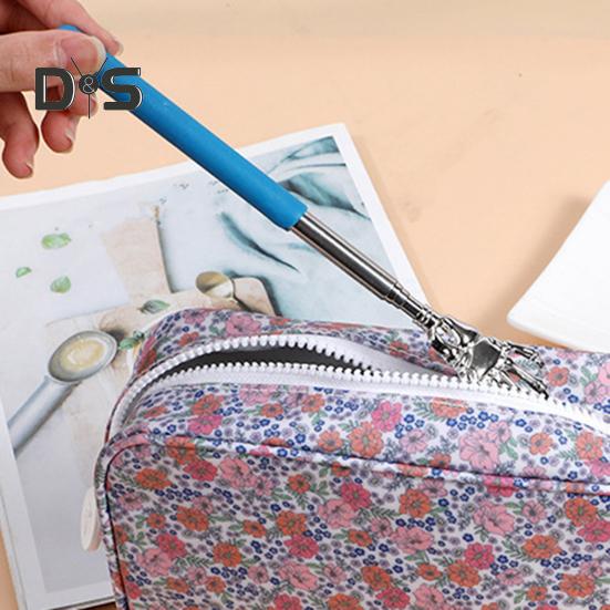 Extendable Metal Back Scratcher with Rubber Handles Portable Telescoping Back Massager Tool for Itchy Skin Relief Stocking Stuffer for Men Women Kids