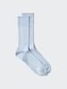 Uniqlo Japan Supima Cotton Wide Rib Socks