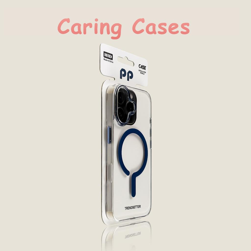 For iPhone 17 Pro Max Case Magnetic Question Mark Clear Metal Buttons Compatible with iPhone 16 15 14 13 12