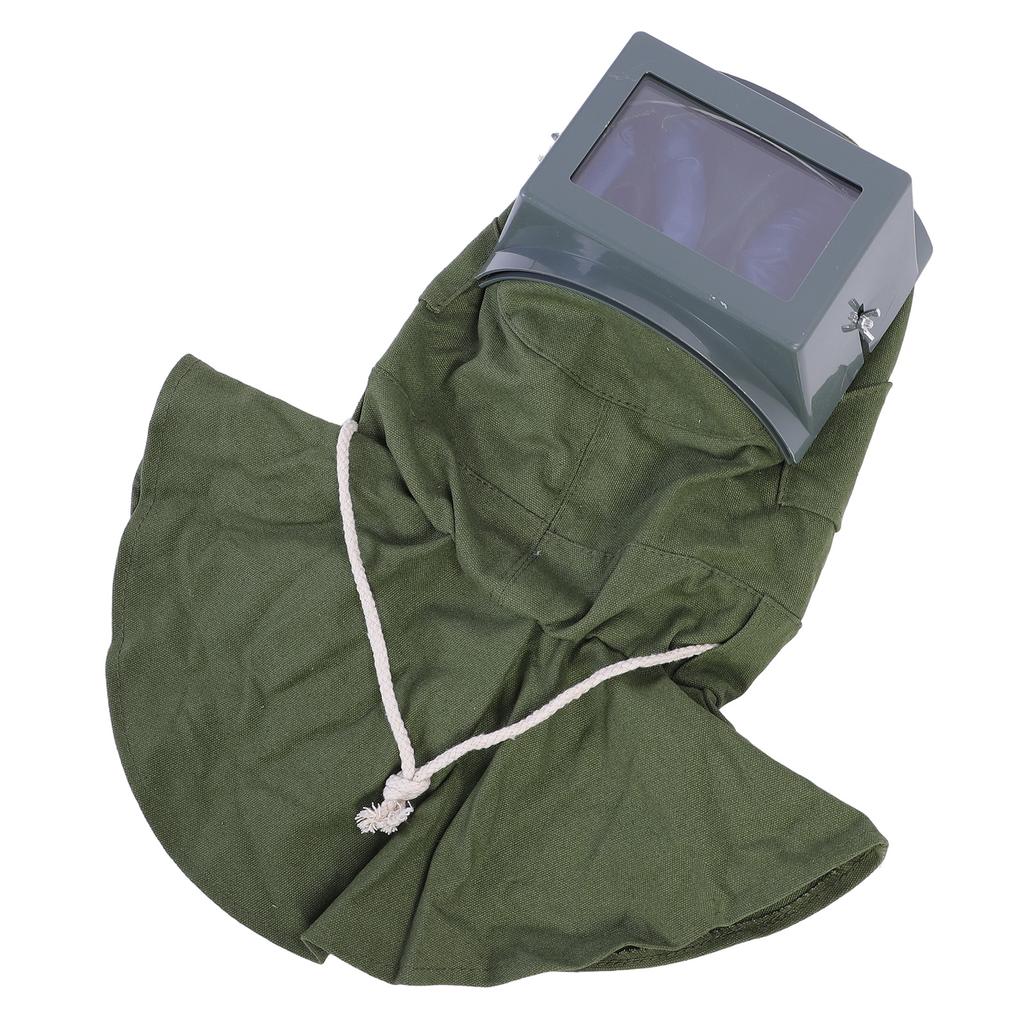 Capuz de jateamento de areia, proteção contra poeira, à prova de vento, protetor de pescoço, xale de jateamento de areia