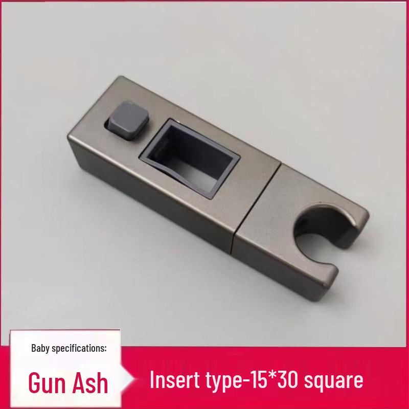 Adjustable Square Shower Head Holder Bracket - Fixed Base, Nozzle Holder, Shower Rod Accessory