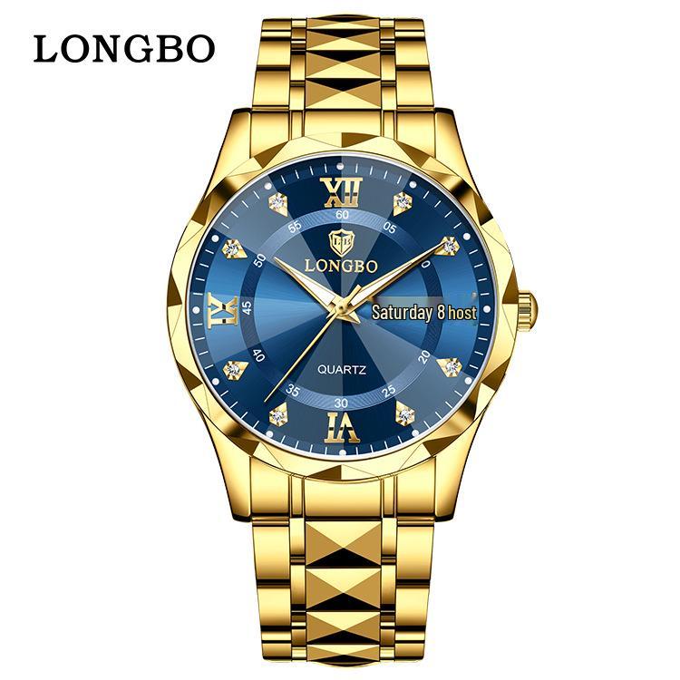 Longbo Men's Fashionable Waterproof Classic Wristwatch