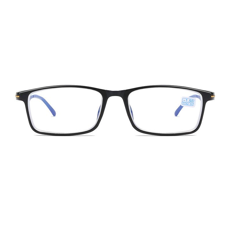 0 +1.0 +1.5 To +4.0 Lightweight  Square Reader Glasses Women Men Fashion Myopia Photochromic Eyeglasses -0.5 -0.75 To -4.0