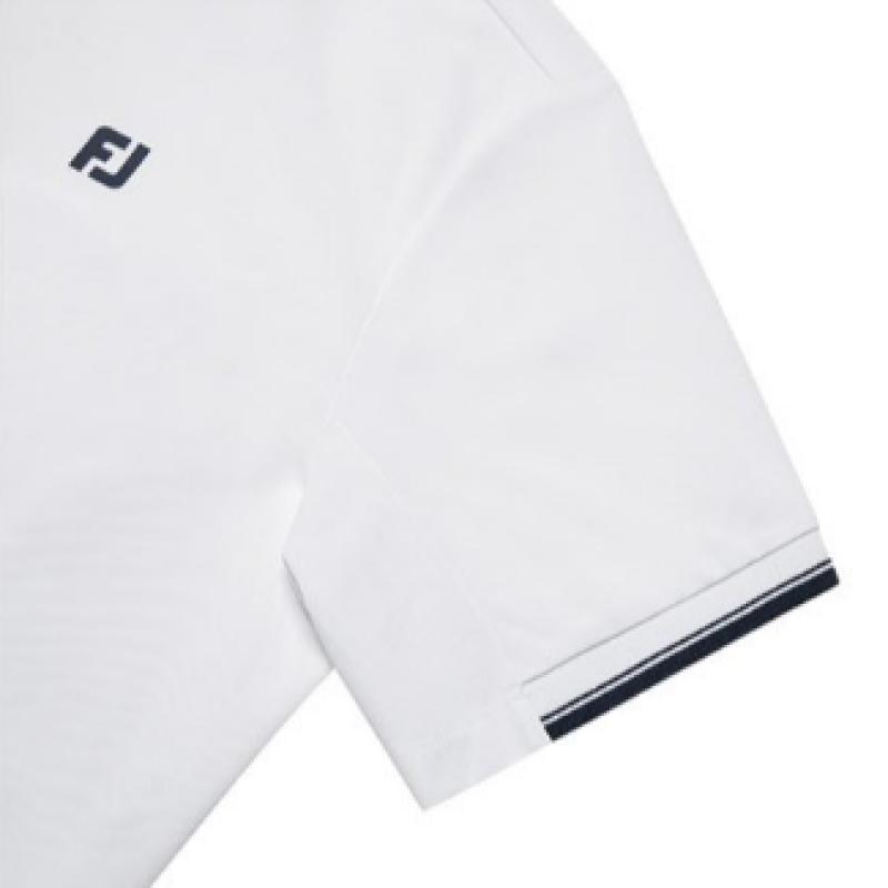 Footjoy Pique Polo Shirt White 36942