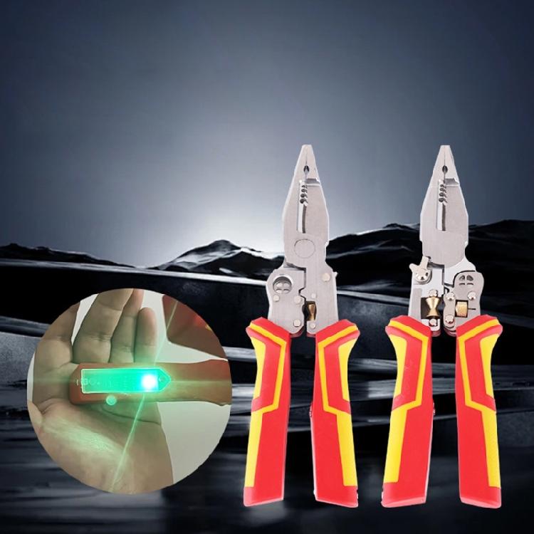 Wire Stripper Tool Wire Stripper Wire Crimper Wire Crimping Tool Multifunctional Electrician Pliers for Clamping