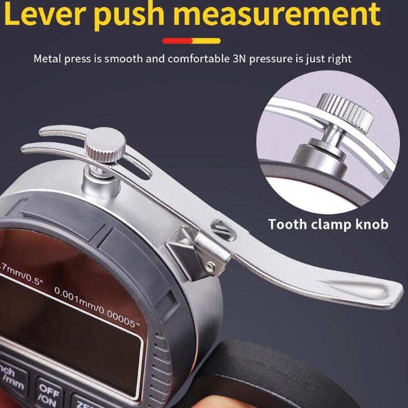 Digital Micrometer Thickness Gauge Width Measuring Tool Electronic Thickness Meter Measure Thickness Of Paper Cloth Metal 0.01mm