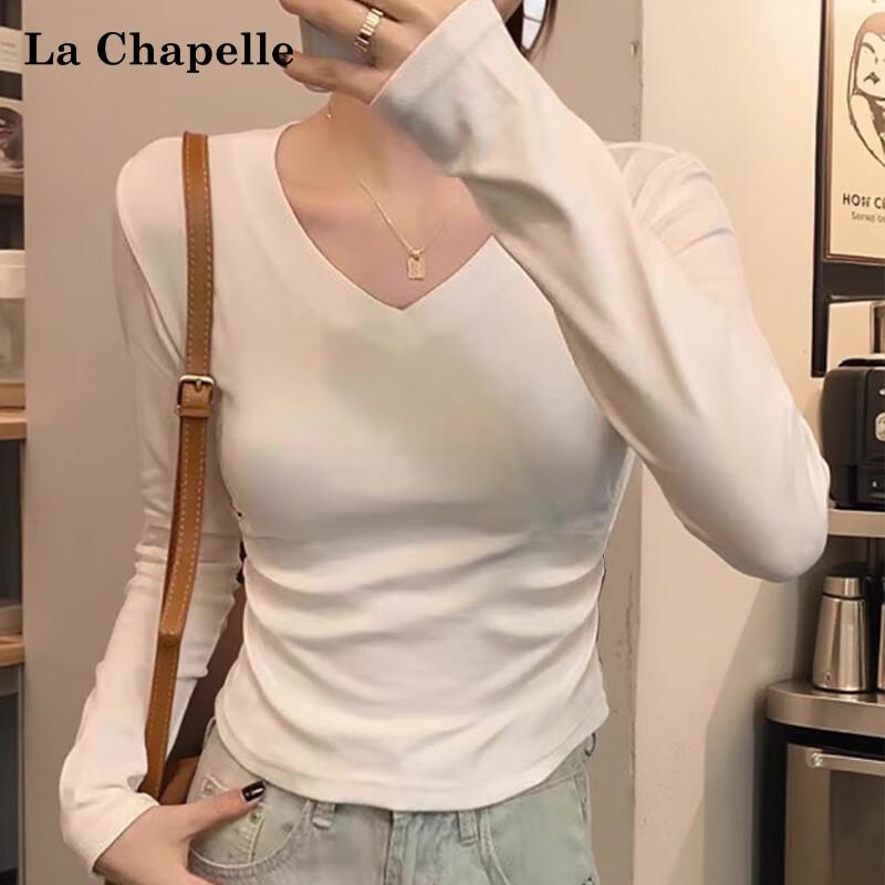 Women s V-Neck Slim Fit Long-Sleeve T-Shirt S