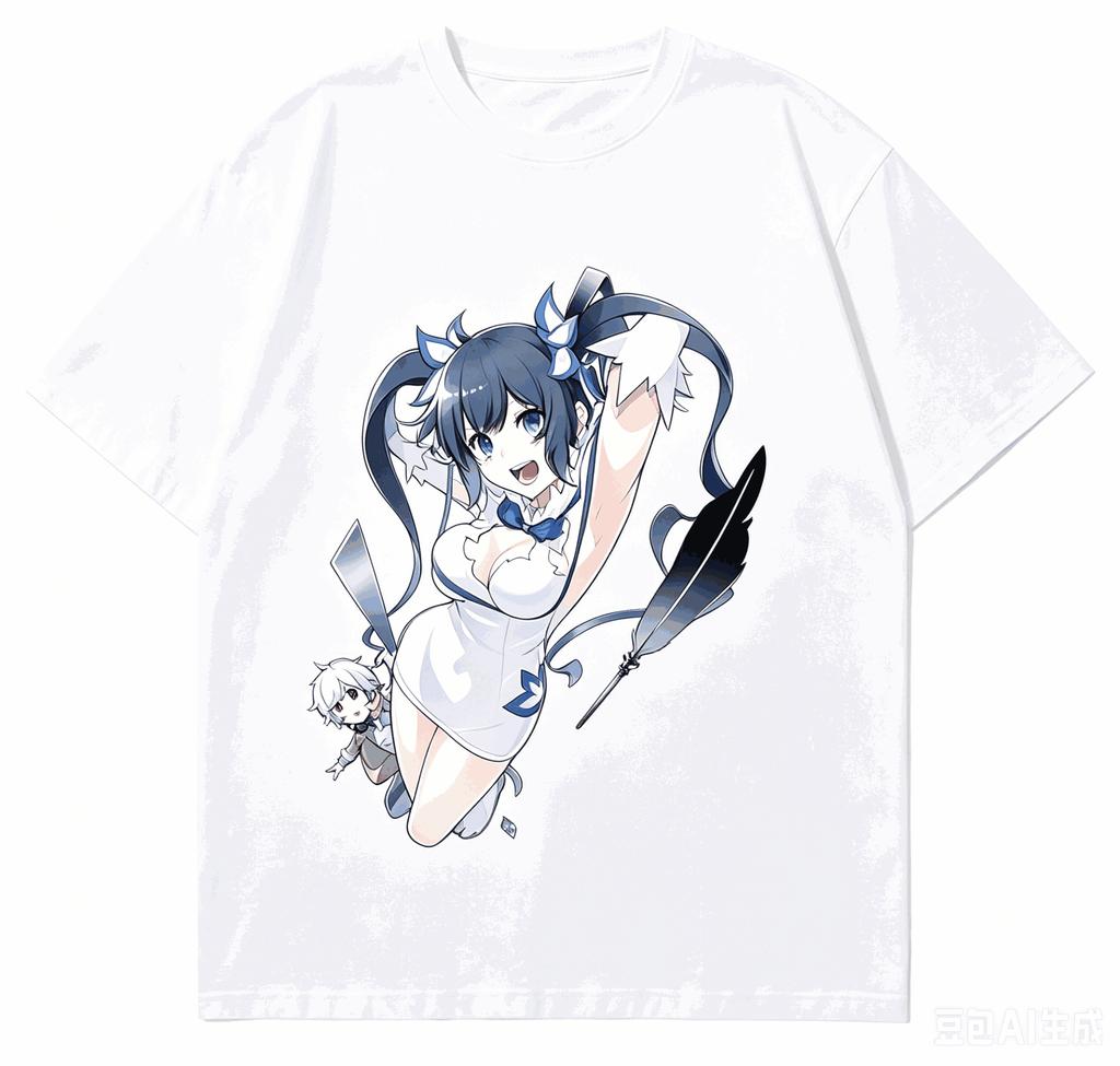 Is It Wrong To Try To Pick Up Girls In a Dungeon Cotton T Shirt 2026 New Model Shirt Personality Clothes Breathable High Quality