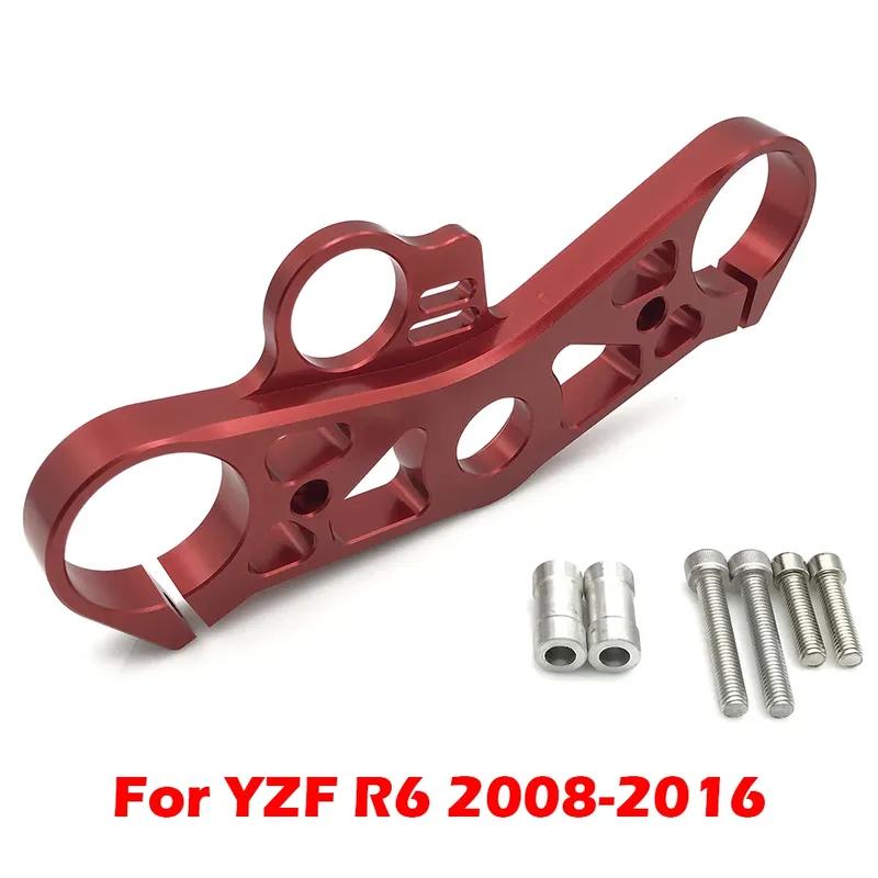 Motorcycle For YAMAHA YZF R6 YZFR6 2008-2013 2014 2015 2016 Front Fork Lowering Triple Tree Upper Top Clamp Yoke Accessories