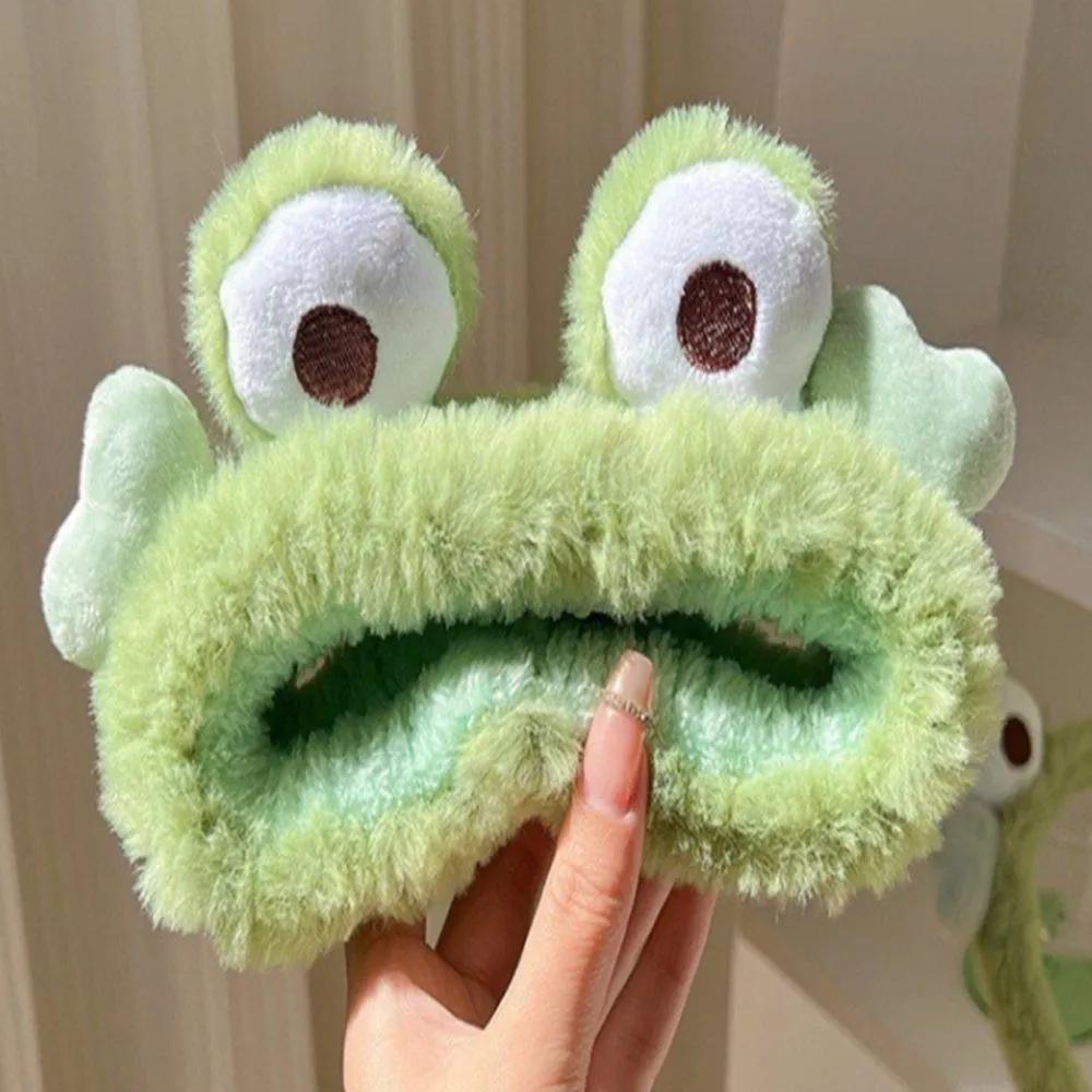 Face wash hairband, anti-slip face wash hairband tree frog