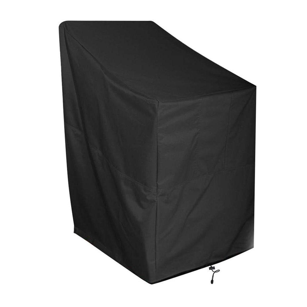 Chair Cover Waterproof Buckle Outdoor Seat Cover Foldable Oxford Cloth Patio Lounge