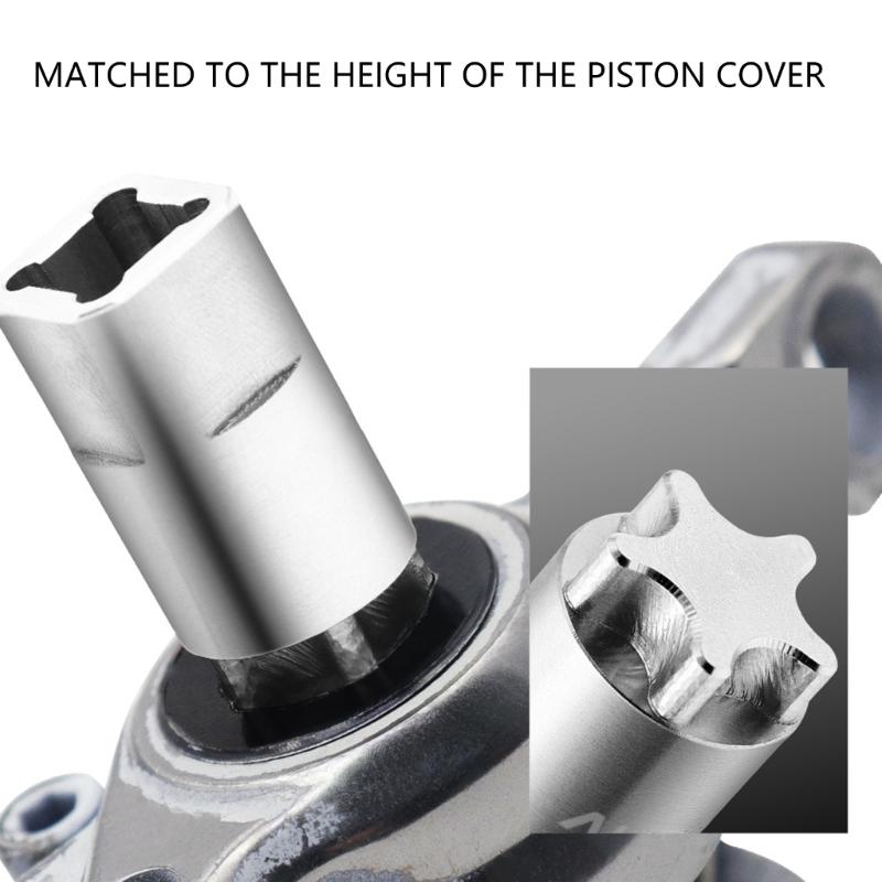 Professional Hydraulic Brake Repair Tool With Ergonomic Handle For Precise Piston Maintenance And Servicing