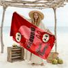 Labubu Customizable Name Beach Towel Quick-Dry Soft Microfiber Ideal for Travel Outdoor Swim Pool Yoga Surf Camping Hiking Gym Gift Holiday