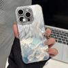 Snow Mountain Scenery plume Phone Case For Samsung Galaxy S25 Ultra S24 S23 S22 S21 Plus S20 FE A15 A35 A55 Hard Back Cover