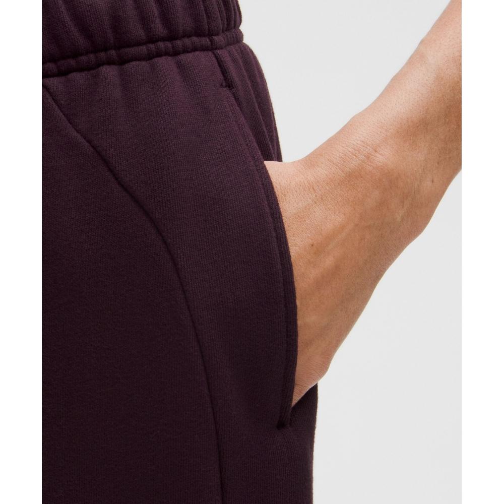 Lululemon Scuba Mid Rise Oversized Jogger  Regular Black Plum