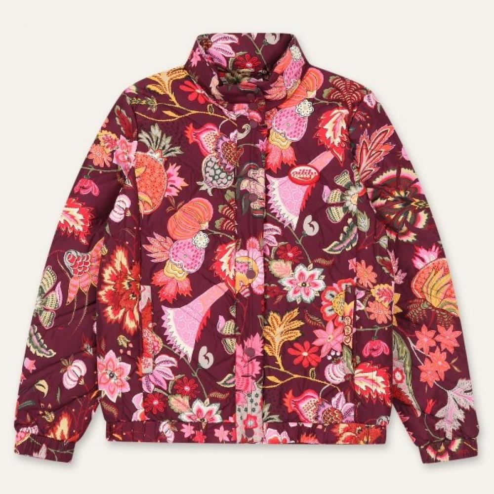 Oilily Pattern Jumper Owbfajp002 Burgundy (87)/36(55)