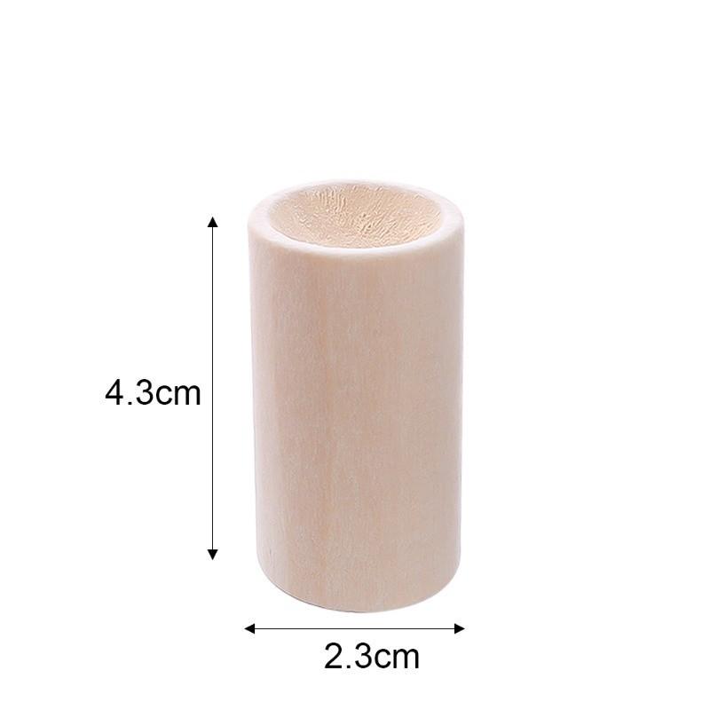 5pcs Simple Wooden Oil Aroma Diffuser Incense Burners Home  Fragrance Products Bathroom Decor Accessory Air Purifying Ornament
